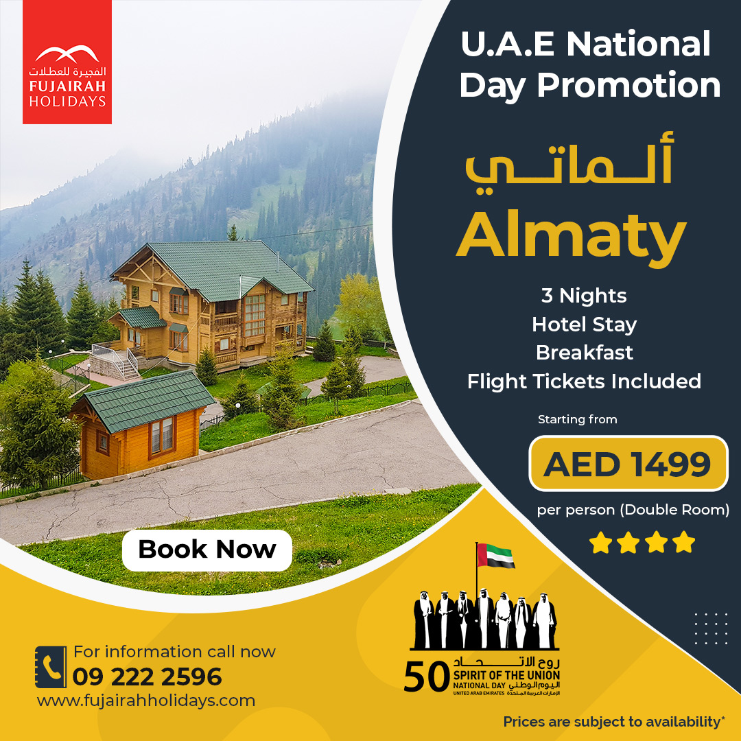 National Day Offer - Almaty